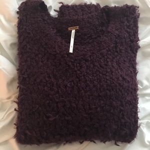 FURRY FREE PEOPLE SWEATER